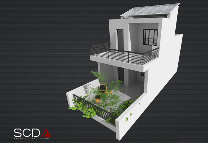 SCDA thiết kế nội thất công trình nhà ở dân dụng